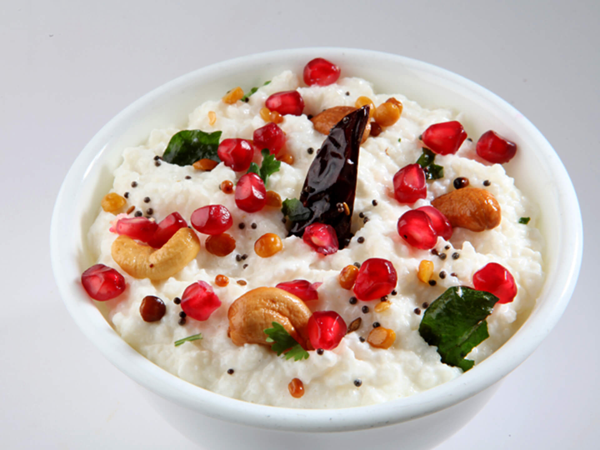 Curd Rice with Pickle